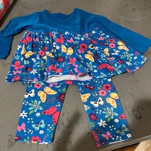 Long sleeve and full length pants set